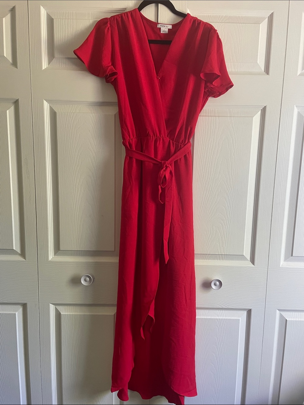 Fraiche by J Wrap Maxi Dress
